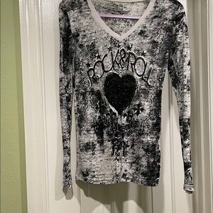Rock & Roll Long Sleeve Top